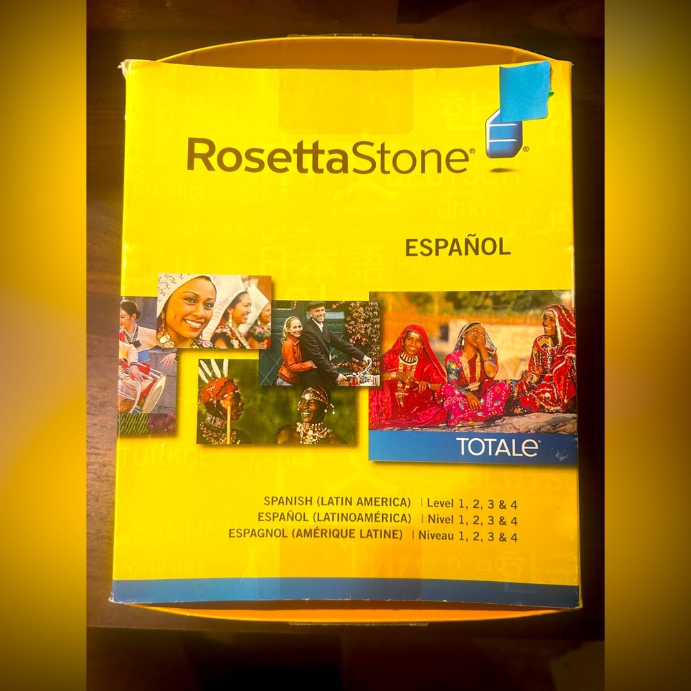 ROSETTA STONE Complete ESPAÑOL Spanish Version 4 Level 1,2,3, 4
